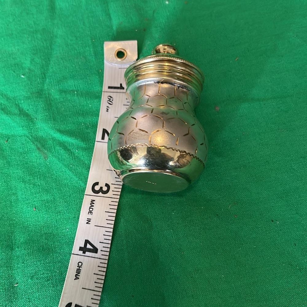 Elegant Silver Decorative Jar( vintage) - Picture 4 of 5